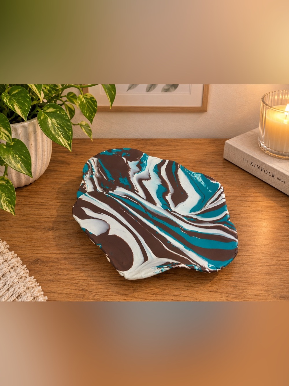 Handmade Polymer Clay Trinket Dish